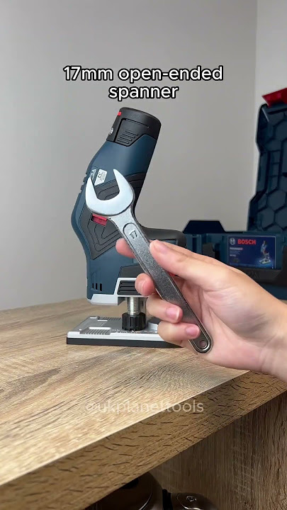 Bosch GKF 12V-8 Brushless Edge Router with a unique design for perfect control #ukplanettools