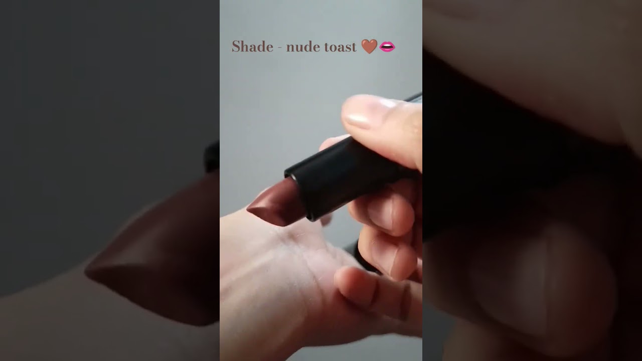 LAKME CUSHION MATTE LIPSTICK SHADE NUDE TOAST 