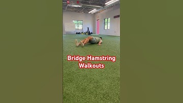 Bridge Hamstring Walkouts