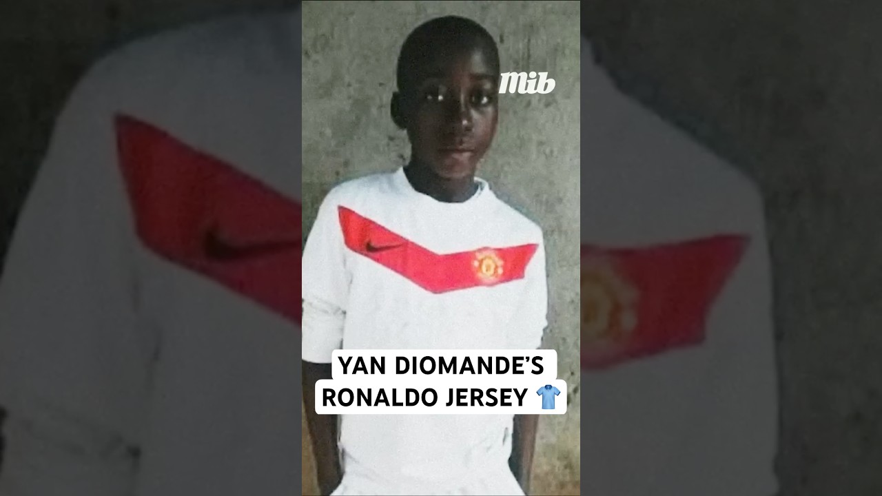 YAN DIOMANDE AND CRISTIANO RONALDO'S JERSEY 🥹
