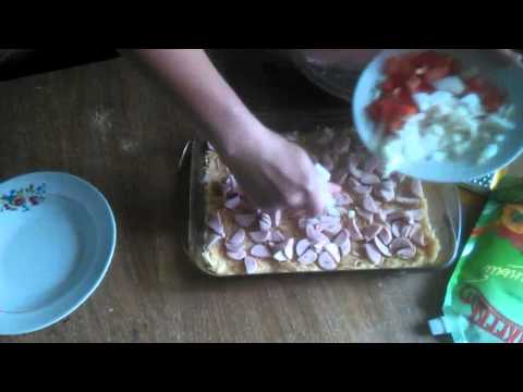 Видео рецепт Картофельная пицца в духовке