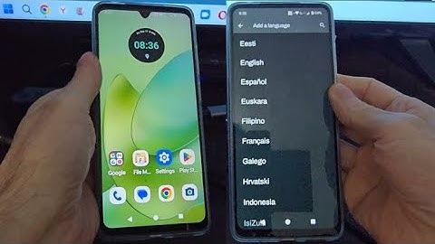 How to change language in Moto G06 | Motorola Moto G06 Power language settings