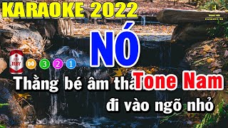 Nó Karaoke Tone Nam | Trọng Hiếu