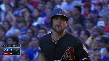 LAD@ARI: Gosewisch scores on Inciarte