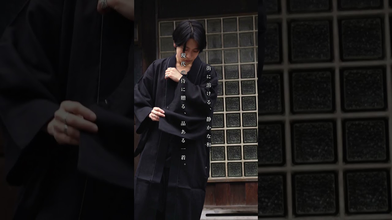 ブラックデニム麻羽織』 #ショート #ファッション #denim #fashion 