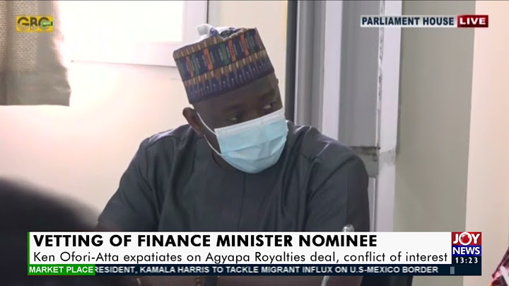 Ministerial Vetting: Appointments Committee vets Minister-Designate for Finance (25-3-21)