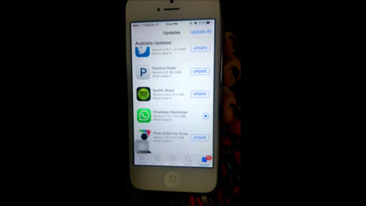 como Descargar whatsapp iphone gratis para iPhone 5s 5C 5 4 iOS 7 ...