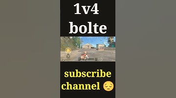 1v4 war mode pubg mobile lite attitude song # short#@viral video