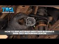 How to Replace Rear Sway Bar Bushings 2008-2017 Mitsubishi Lancer