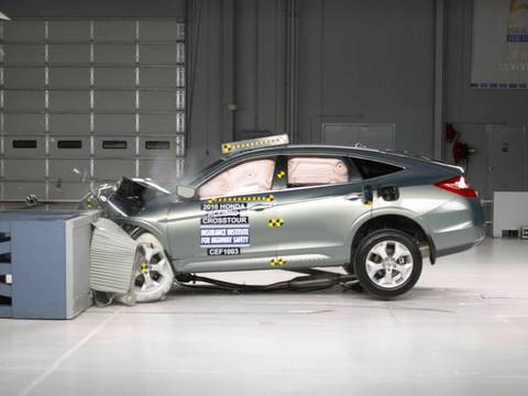 2010 Honda Accord Crosstour Moderate Overlap Iihs Crash Test You 2010 Honda Accord Crosstour Moderate Overlap Iihs Crash Test