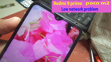 Redmi 9 prime Poco M2 Low network 📶 problem solution.
