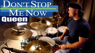 Don't Stop Me Now Drum Cover - Queen (🎧High Quality Audio)