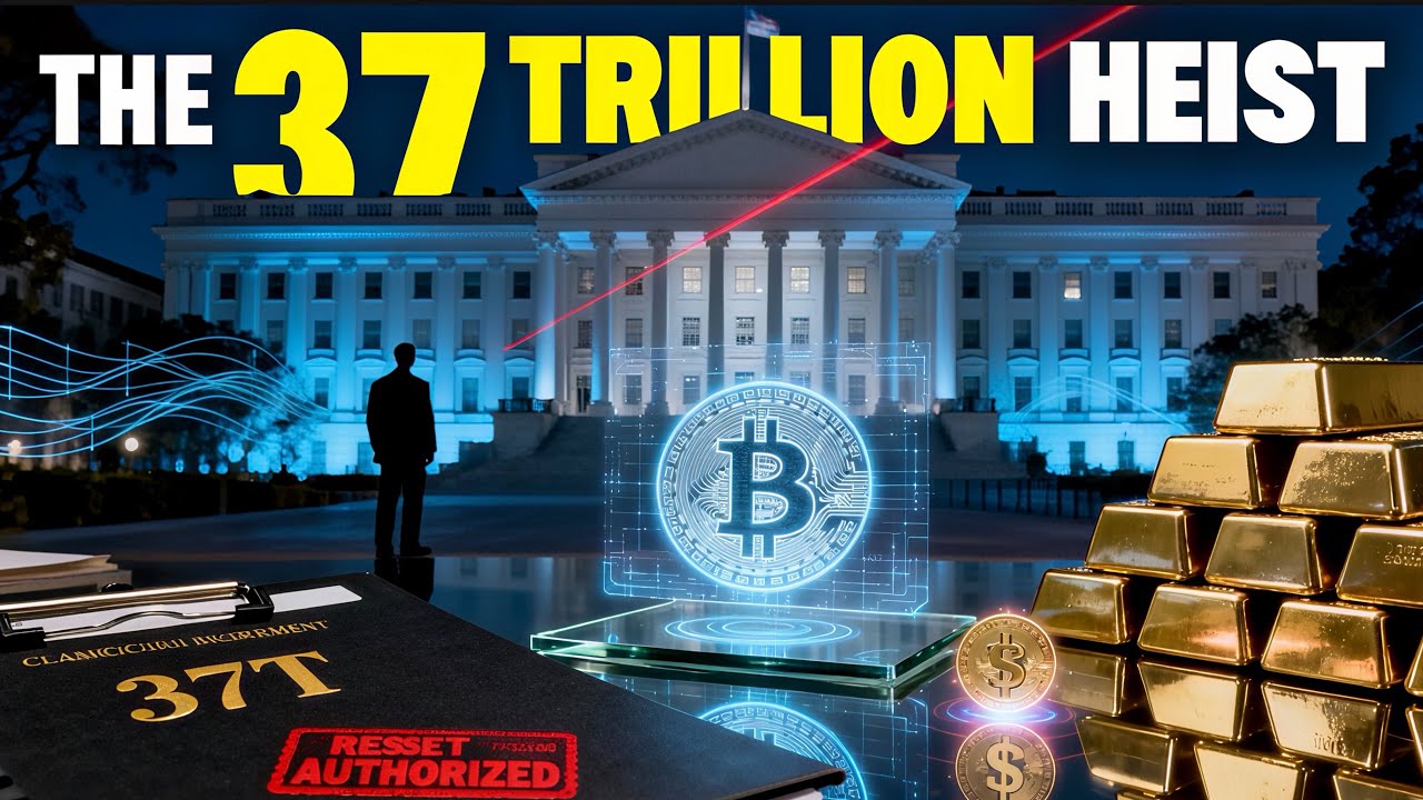 The $37 Trillion Reset: How the U.S. Is Quietly Using Gold and Crypto