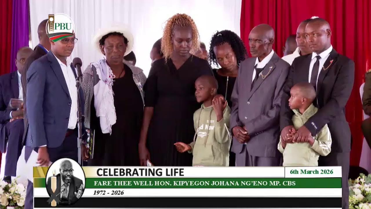 FARE THEE WELL HON. KIPYEGON JOHANA NG'ENO, MP, CBS.