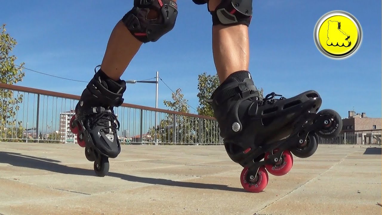 dirección ecuador Etapa Aprender a patinar a dos ruedas - YouTube