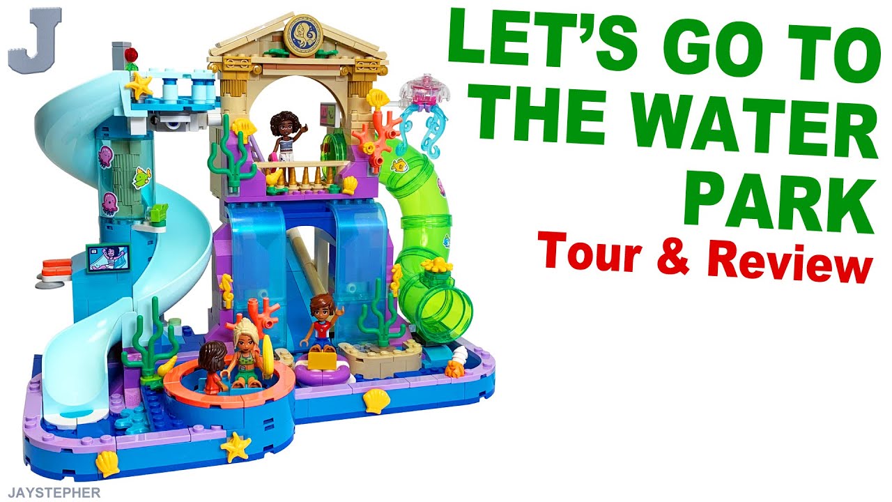 Lego Friends Summer Fun Water Park 41430 Set Lego Instructions