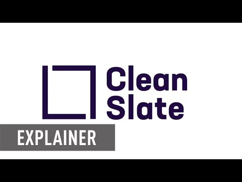 Introducing Clean Slate