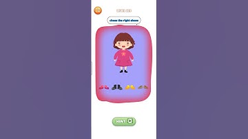 brain story tricky puzzle chose the right shoes game level 123 #vigorgamerz