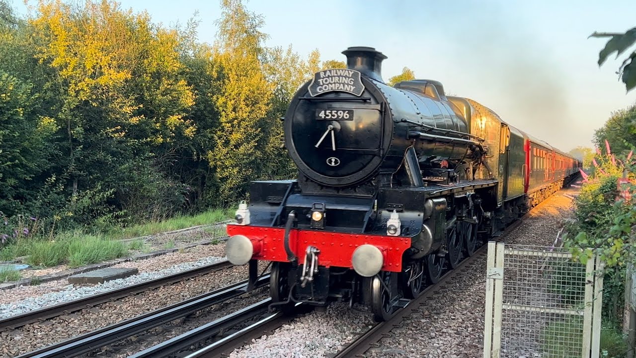 45596 Bahamas on the Kentish belle climbing through hildenborough