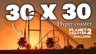 How COMPACT Can I Make a Hyper Coaster in Planet Coaster 2…