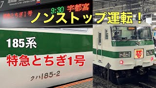 【185系】大宮〜宇都宮ノンストップの臨時特急がすごかった！