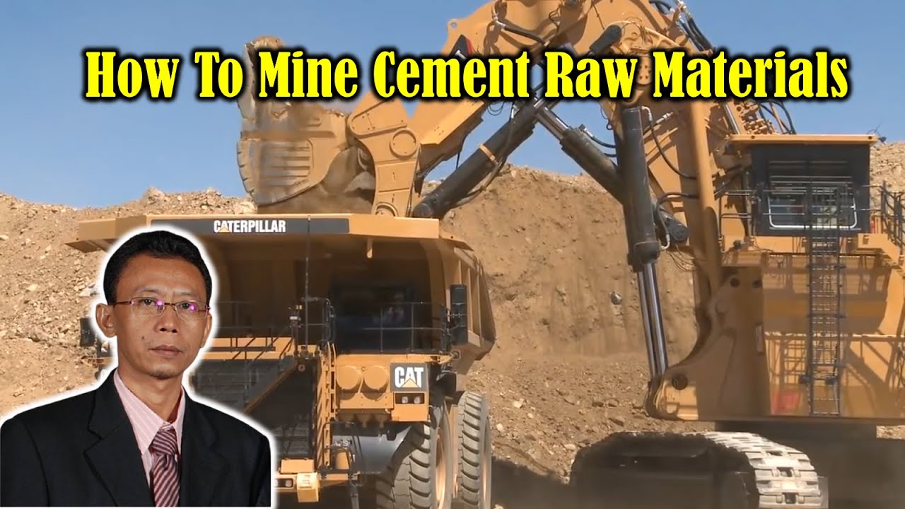 Mining Process For Cement Raw Materials In Cement Plant _English