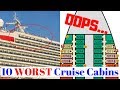 10 Worst Cruise Cabins on a Ship ~ How to Avoid Bad ...