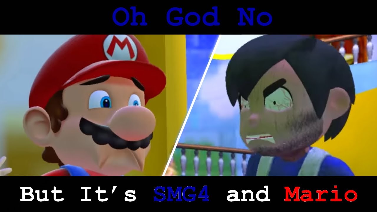 Oh God No but SMG4 and Mario sing it - FNF Mario’s Madness Cover (1/3)