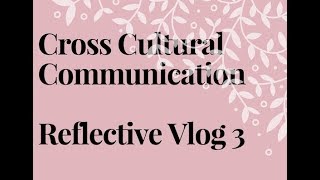 CCC Video Reflective Diary 2