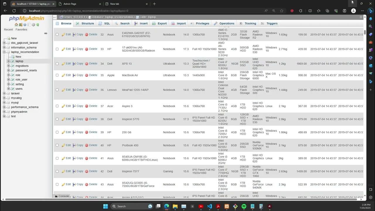 SC Projek Laravel 9 Source code - YouTube
