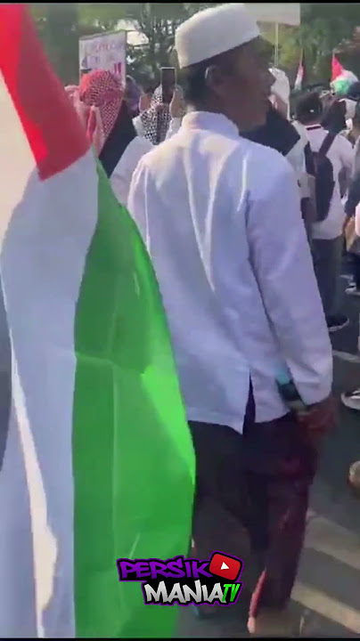 CHANT BONEK UNTUK I5RAEL DI AKSI BELA PALESTINA