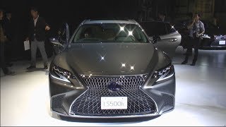 トヨタ自動車　新型 最上級レクサス「ＬＳ」お披露目