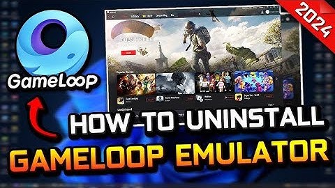 How to Uninstall Gameloop 7.1 Completely from PC | Uninstall Gameloop in Windows 11/10 | 2025