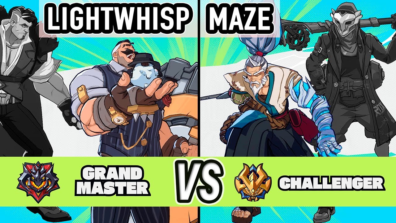 2XKO ▰ LightWhisp (Braum / Darius) vs Maze (Yasuo / Ekko) ▰ High Level Gameplay