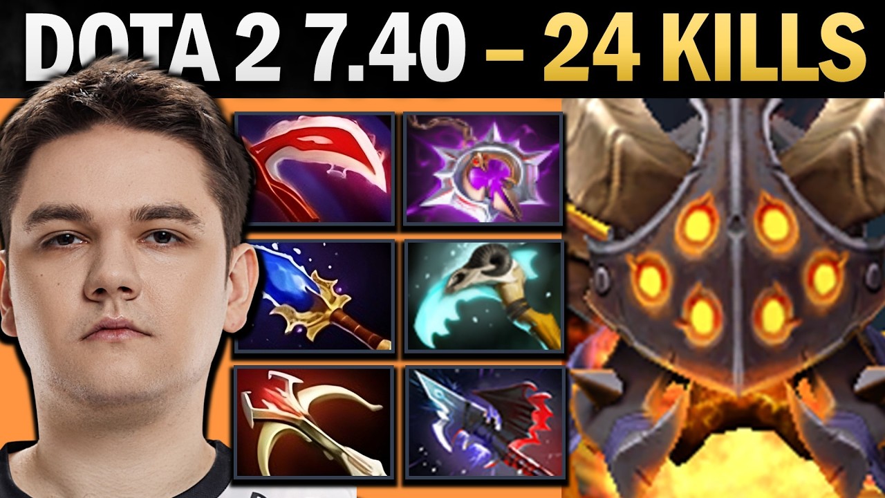 Clinkz Pro Carry with Nullifier and Desolator - Dota 7.41