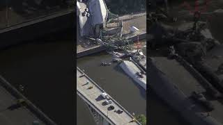 Mississippi River Bridge Disaster #shorts #mississippiriver