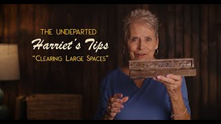 Medium Harriet Shager Tips &quot;Clearing Large Spaces&quot; | The Undeparted