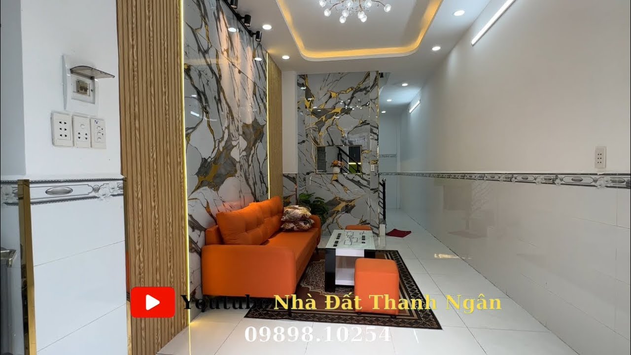 Nhà Bình Tân | Giảm gần 200triệu, giáp quận 6 , nở hậu tài lộc ( ngang 3,05m dài 10m )