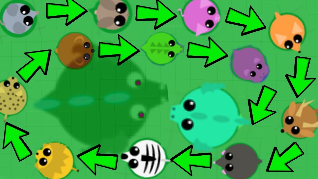 AGAR.IO 2!!!!!  BEST .IO GAME EVER! AGAR.IO WITH ANIMALS! (Mope.io  Gameplay) 