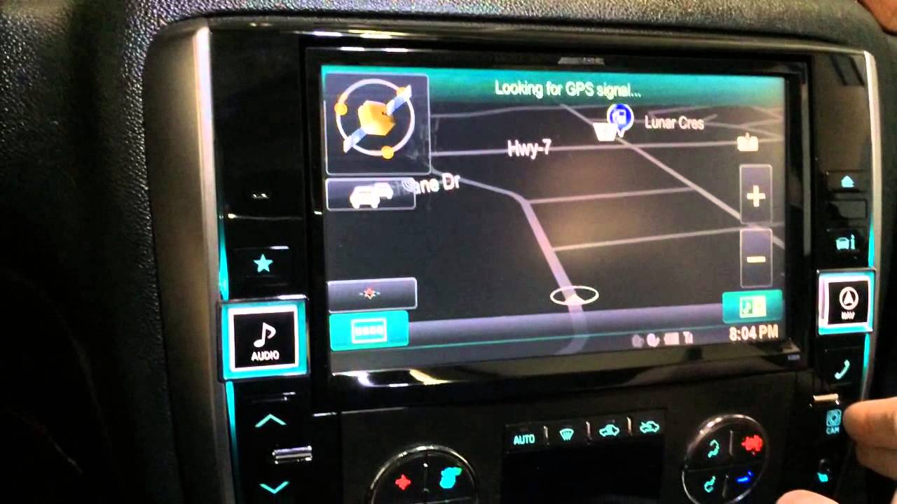 Alpine x009gm was installed in Chevrolet Tahoe YouTube