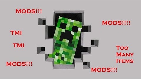 How to install TooManyItems Mod for Minecraft 1.8