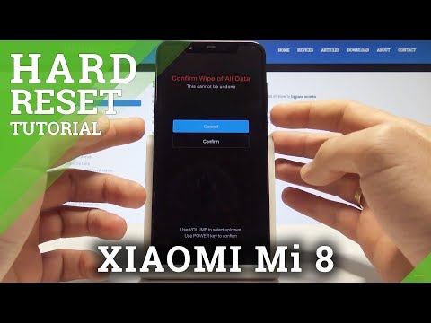 XIAOMI Mi 8을 하드 리셋하는 방법-데이터 삭제 / 화면 잠금 우회