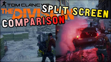 The Division - Split Screen Graphics Comparison E3 2013 vs 2015