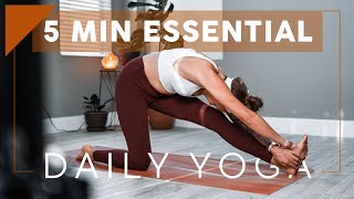 5 Min Essential Daily Yoga Practice