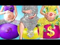 RICH VS POOR VS GIGA RICH PREGNANT || Expensive VS Cheap Pregnancy Gadgets &amp; Hacks by Kaboom! GO