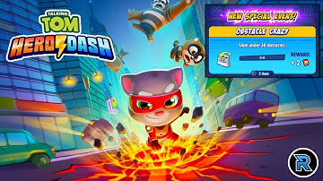 Talking Tom Hero Dash - Obstacle Crazy Special Events - Android Gameplay HD #4