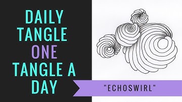 Daily Tangle - EchoSwirl