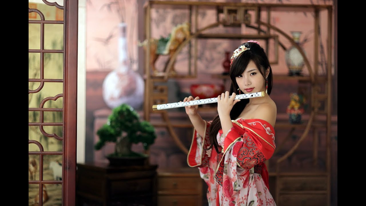 Chinese flute instrumental music