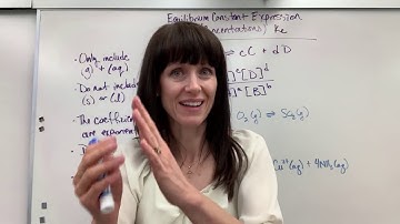 Equilibrium Constant Expression Kc