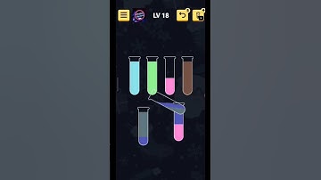Water sort puzzle Level 18  @amateuravocations   #watersortpuzzle #puzzle #game